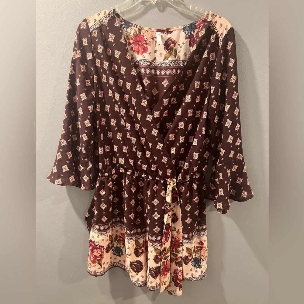 Patterned Romper